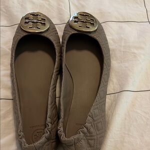 Tory Burch Minnie Travel Ballet Flats Size 8.5